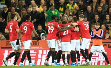 Unitedi i kthehet fitores pas tri ndeshjeve, triumfon në udhëtim te Norwichi