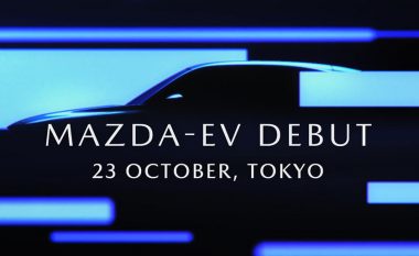 Mazda tregon dukjen e makinës që mbushet me rrymë, të cilën e prezanton gjatë javës që vjen