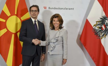 Pendarovski-Bierlein: E rëndësishme mbështetja e Austrisë për Maqedoninë e Veriut