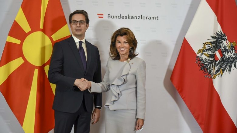 Pendarovski-Bierlein: E rëndësishme mbështetja e Austrisë për Maqedoninë e Veriut
