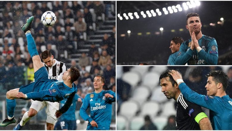 Buffon tregon fjalët që Ronaldo ia tha menjëherë pas golit të jashtëzakonshëm më gërshërë në ndeshjen Juve – Real