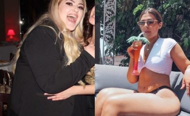 Studentja 24-vjeçare e shpjegon rrugëtimin e saj deri te humbja e 76 kilogramëve peshë