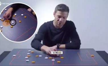 Xabi Alonso shpjegon se sa e vështirë ishte ndalja e Lionel Messit kur ai luante si numër nëntë – në një video ai tregon se si arritën ta ndalnin