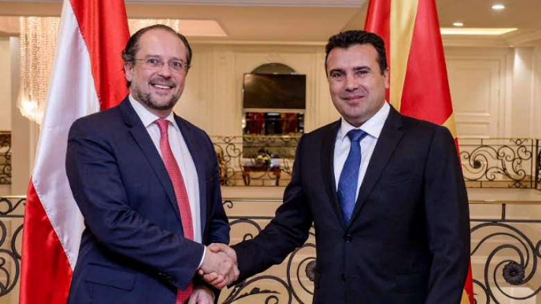 Zaev-Shallenberg: Austria pret vendim pozitiv nga BE-ja për Maqedoninë e Veriut