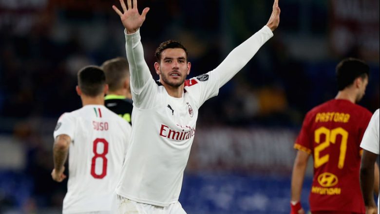 Notat e lojtarëve: Roma 2-1 Milan, vlerësohen Theo Hernandez dhe Fazio