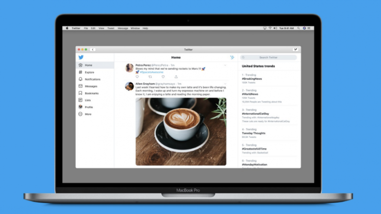 Twitter rikthehet në Mac, aplikacioni ende nevojitet të zhvillohet