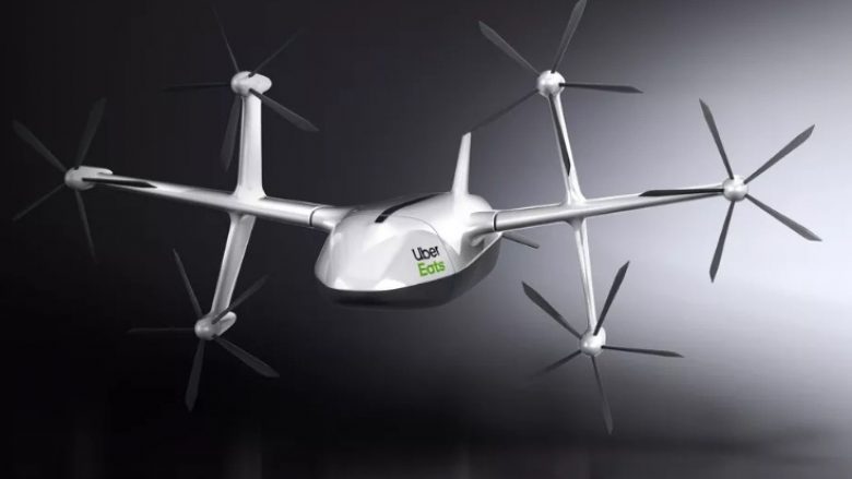 Uber prezanton dukjen e dronit që do shërbejë për shpërndarjen e ushqimit