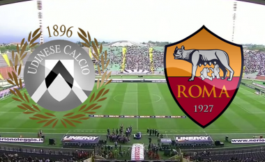 Formacionet zyrtare, Udinese – Roma