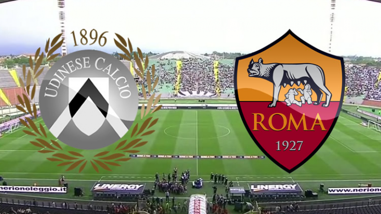 Formacionet zyrtare, Udinese – Roma