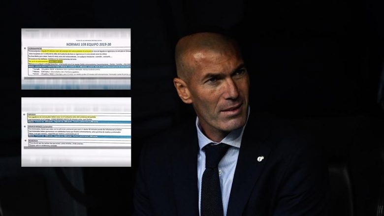 Zbulohen dënimet e Real Madridit për lojtarët: Nga 250 në 3000 euro për vonesa, telefona, intervista e shumëçka tjetër