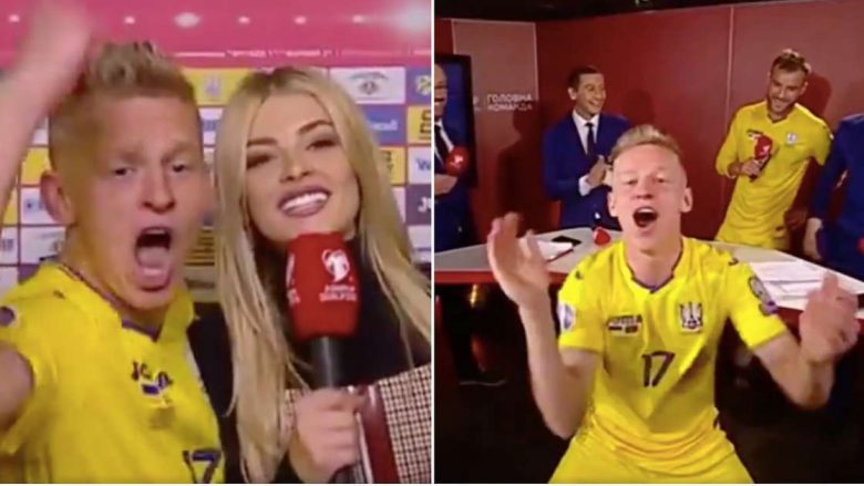 Festa e Zinchenkos pas kualifikimit të Ukrainës në Euro 2020 ishte thjesht brilante
