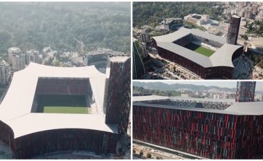 Pamjet e fundit nga ‘Arena Kombëtare’, investim i madh për futbollin shqiptar