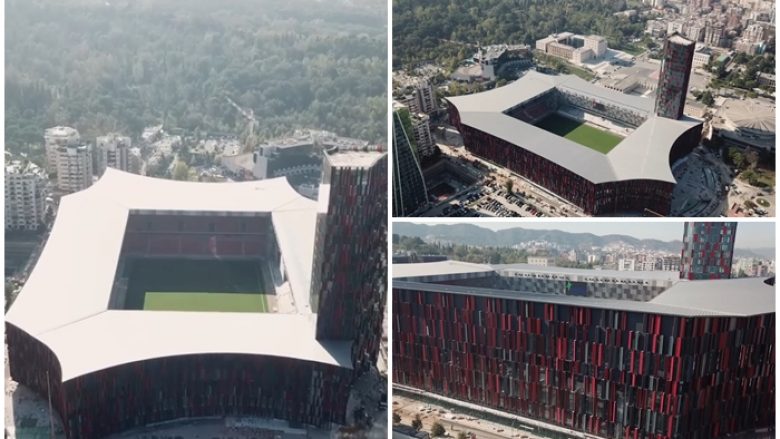 Pamjet e fundit nga ‘Arena Kombëtare’, investim i madh për futbollin shqiptar