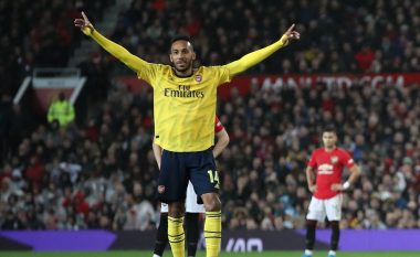 Aubameyang zgjidhet lojtari më i mirë i muajit shtator në Ligën Premier