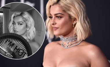 “Jam e nxehtë”, Bebe Rexha provokon me gjoksin në imazhin e fundit