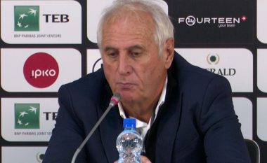 Challandes pyetet nëse do të shkarkohet nga Kosova, trajneri thotë se i mban të gjitha përgjegjësitë