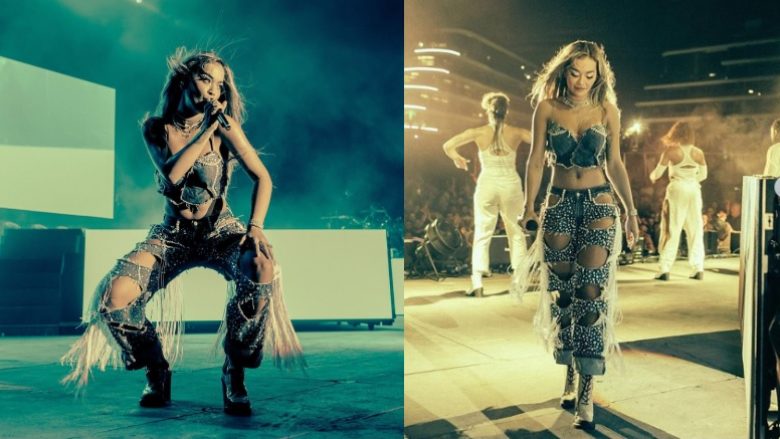 Rita Ora ‘shkund’ Dubain, mijëra fansa të pranishëm në koncertin e këngëtares shqiptare