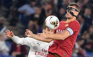 Dzeko kalon Romën në epërsi ndaj Milanit