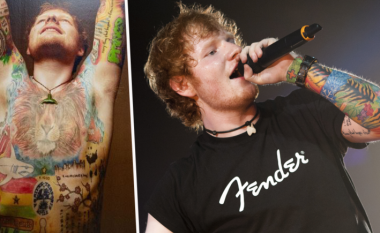 Artisti i tatuazheve të Ed Sheeran thotë se tatuazhet e tij janë kot, dhe kjo ka ndikuar që ai t’i humbasë klientët e tij
