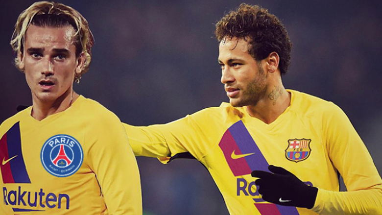 Barcelona e vendosur ta shkëmbejë Griezmannin me Neymarin