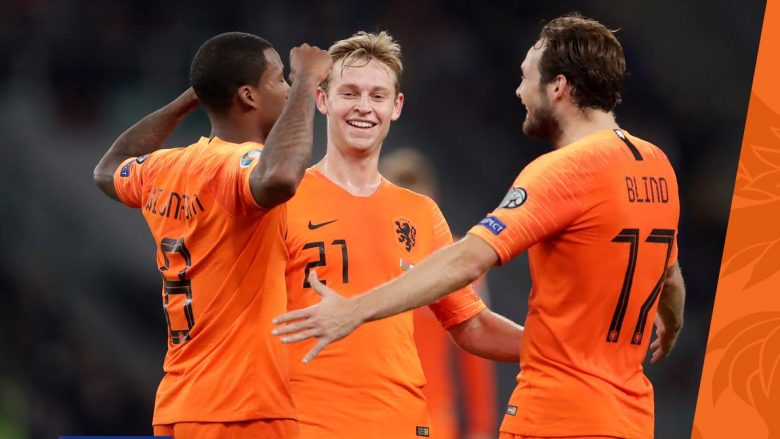 Holanda fiton në udhëtim te Bjellorusia, afër kualifikimit në Euro 2020