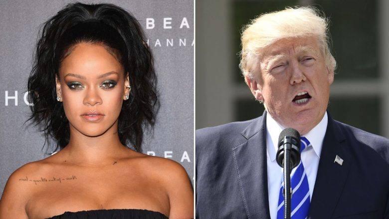 Rihanna vazhdon ta thumbojë Presidentin Donald Trump