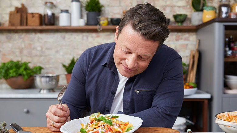 Salcë e shpejtë për shpageta e Jamie Oliverit