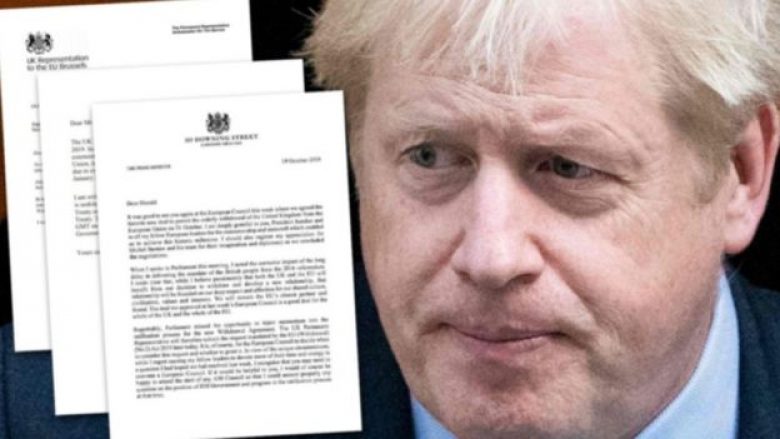 Johnson i dërgon letër BE-së, pa nënshkrimin e tij, me kërkesë për shtyrjen e BREXIT-it