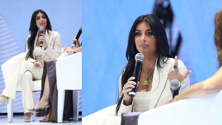 Kim Kardashian pritet si ‘mbretëreshë’ në Armeninë e saj amtare, krahas akademikëve e biznesmenëve të famshëm mbajti fjalim për sukseset e saj