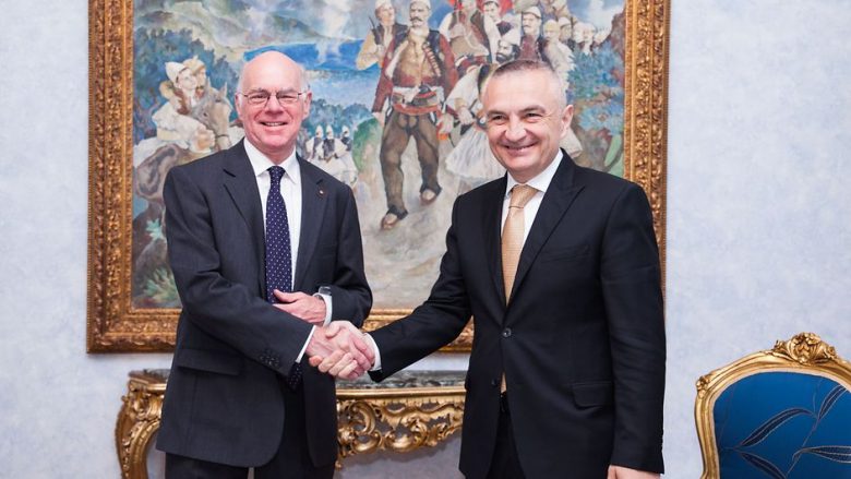 Ish-presidenti i Bundestagut, Norbert Lammert nderohet  me dekoratën ‘Gjergj Kastriot Skënderbeu’