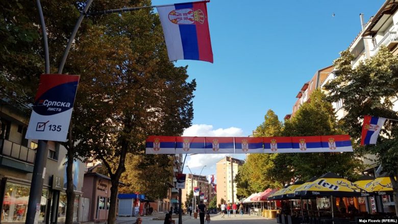 Në veri të Kosovës po bën fushatë veç Lista Serbe, e cila ka mbështetjen e Beogradit