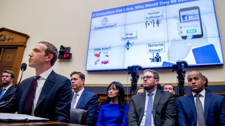 Zuckerberg dëshmon përpara Kongresit amerikan për kriptovalutën Libra