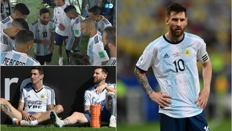 Di Maria rrëfen fjalimin emocionues të Messit pas eliminimit nga Brazili: Sapo mbaroi, të gjithë ishin në lot