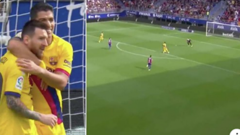 Messi tregoi se është lojtari më jo vetjak në botë me asistimin te Suarezi ndaj Eibarit