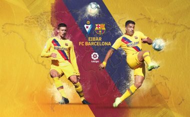 Eibar – Barcelona, formacionet zyrtare