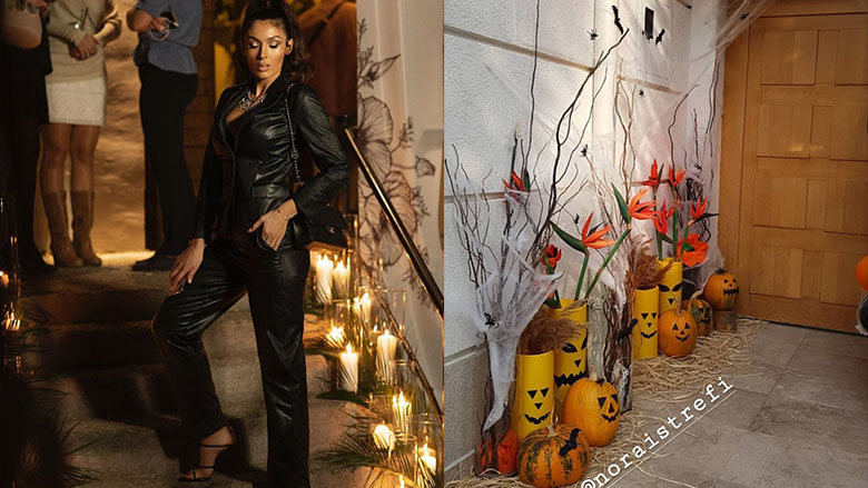 Nora Istrefi tregon si e ka dekoruar shtëpinë e saj luksoze me rastin e festës së Halloweenit