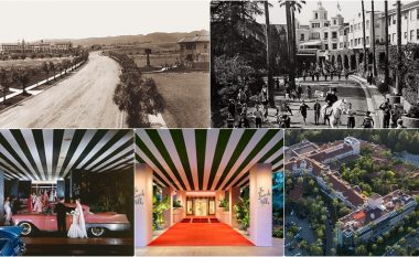 Nga një fushë fasulesh, në një nga destinacionet më të lezetshme në tokë: Imazhe të bëra që nga viti 1900, që tregojnë historinë e Hotelit Beverly Hills