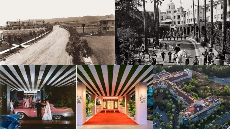 Nga një fushë fasulesh, në një nga destinacionet më të lezetshme në tokë: Imazhe të bëra që nga viti 1900, që tregojnë historinë e Hotelit Beverly Hills