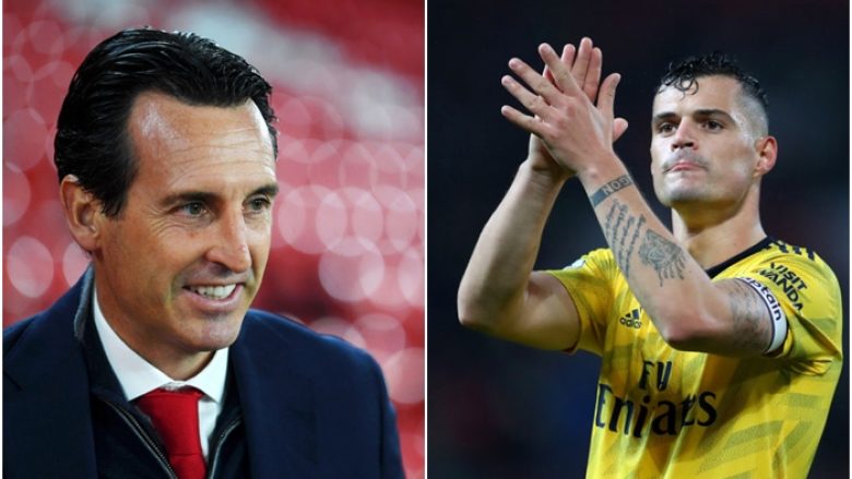 Xhaka e Emery mbajnë takim – Arsenali të martën del me deklaratë zyrtare