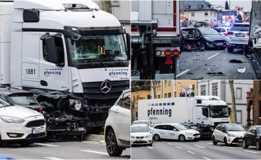 Me kamion të vjedhur, siriani “fshin përpara” disa vetura në Gjermani – tetë të lënduar dhe policia po dyshon për një sulm terrorist