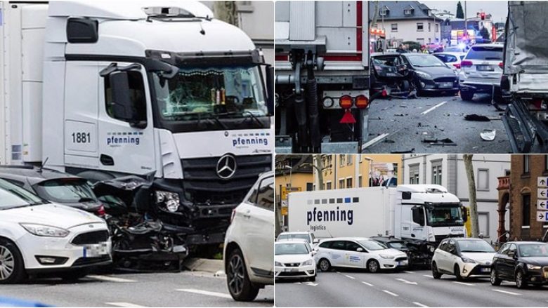 Me kamion të vjedhur, siriani “fshin përpara” disa vetura në Gjermani – tetë të lënduar dhe policia po dyshon për një sulm terrorist