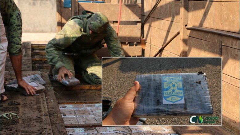 Kapet drogë në vlerë prej 9 milionë dollarëve në Brazil, në paketim gjendej logoja e një klubi shqiptar të futbollit