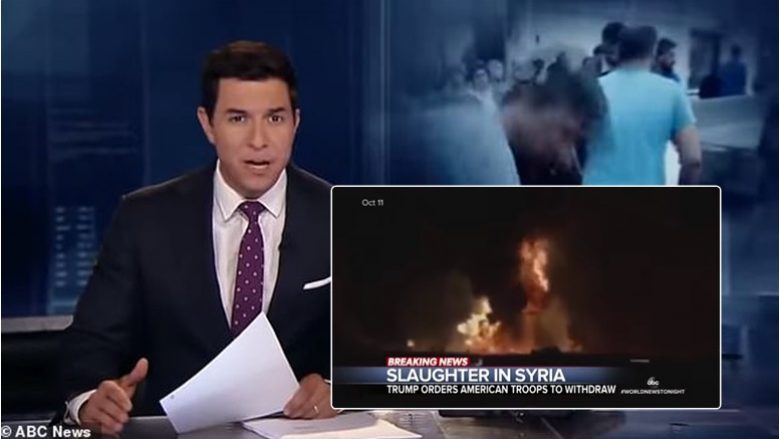 E prezantuan si një video që tregon “sulmin turk ndaj kurdëve”, rrjeti televiziv amerikan kërkon falje – ishin pamjet e një “spektakli armësh”