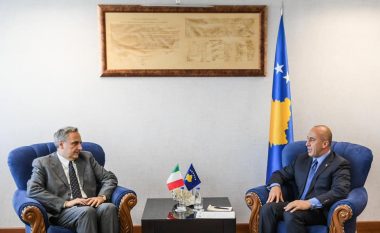 Haradinaj takon ambasadorin italian: Mbështetja do ta vazhdojë në temat e rëndësishme