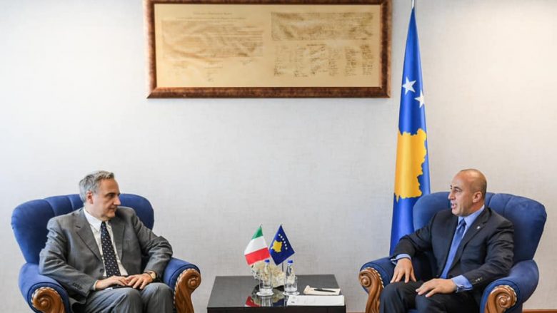 Haradinaj takon ambasadorin italian: Mbështetja do ta vazhdojë në temat e rëndësishme
