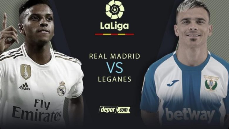 Formacionet zyrtare: Real Madrid – Leganes