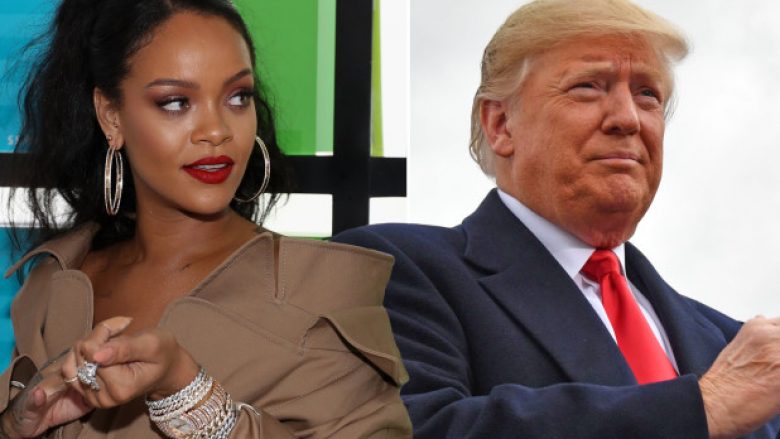 Rihanna thotë se ‘njeriu më i sëmurë mendor në Amerikë është Donald Trump’