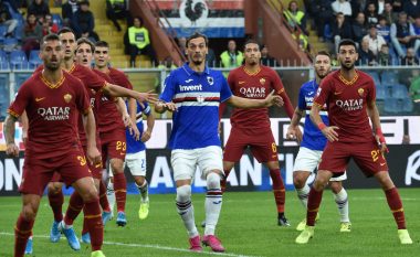 Roma ndalet nga Sampdoria në xhiron e tetë të Serie A-së