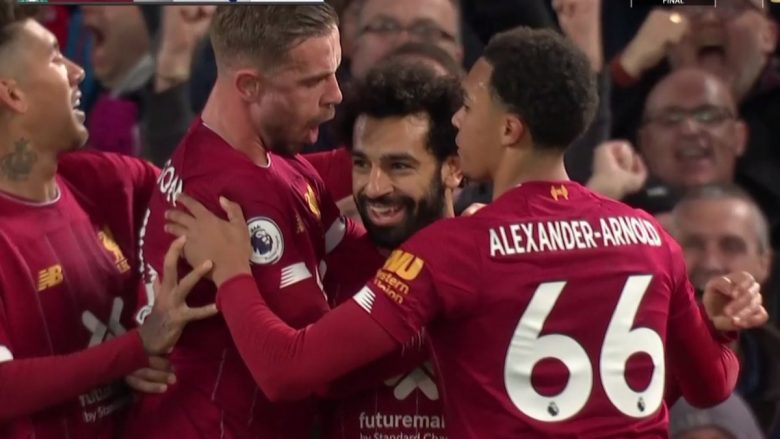 Liverpooli kalon në epërsi ndaj Tottenhamit, shënon Salah