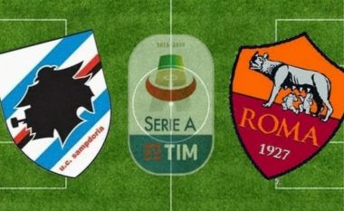 Sampdoria – Roma, formacionet zyrtare